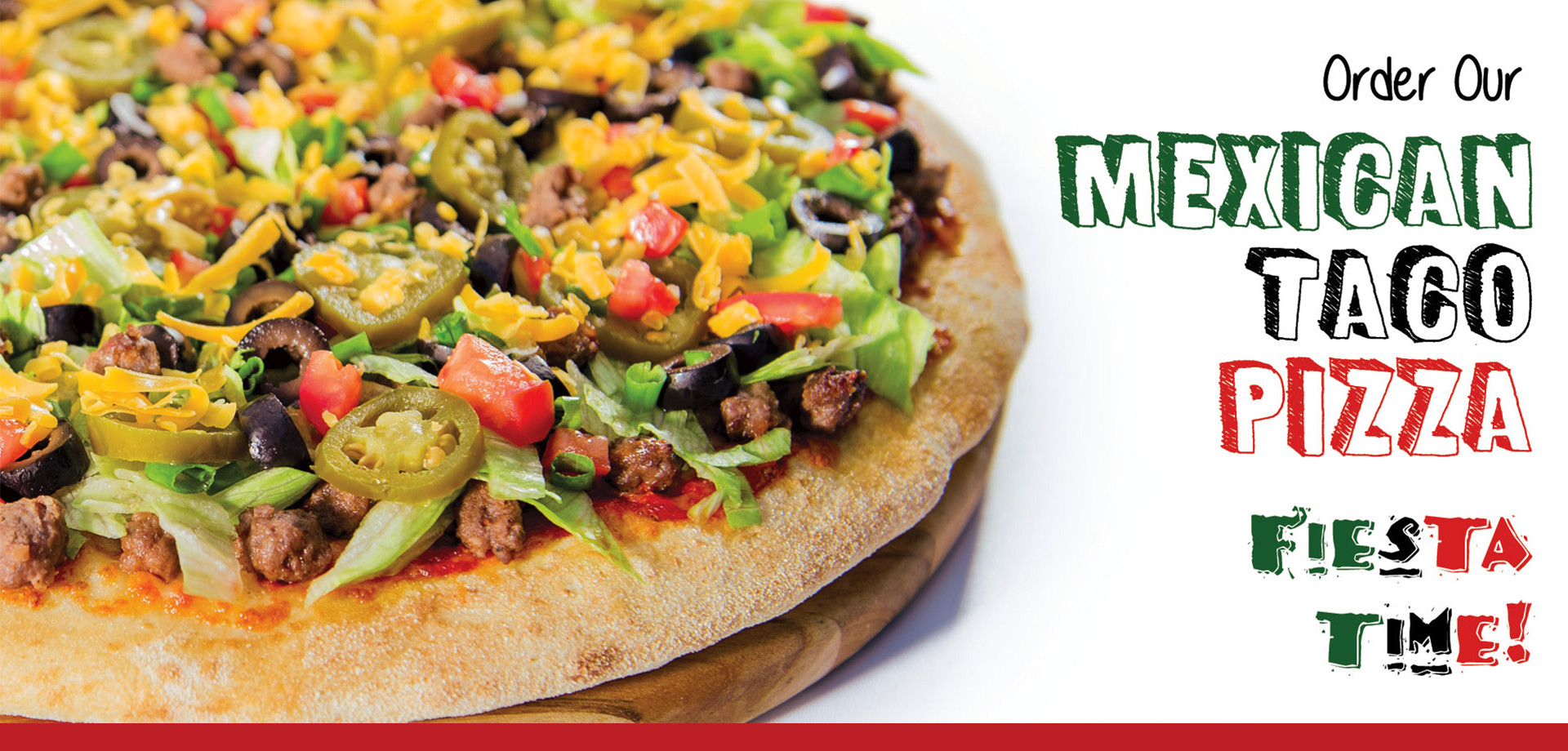 Mexican Taco Pizza — Pizza Guys