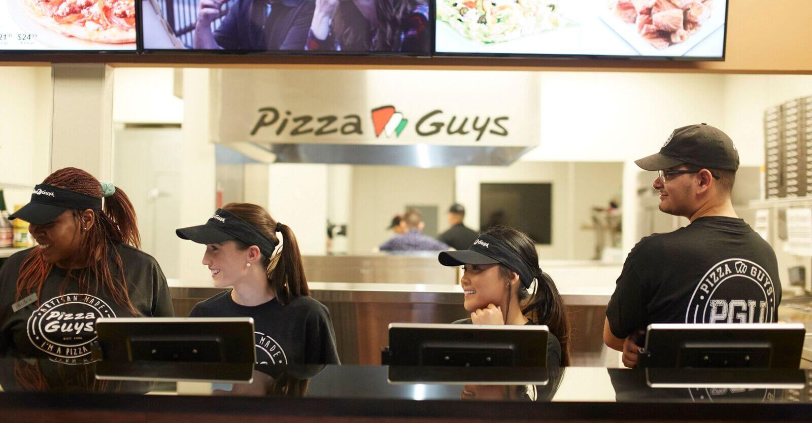 Pizza Guys Employees Smiling