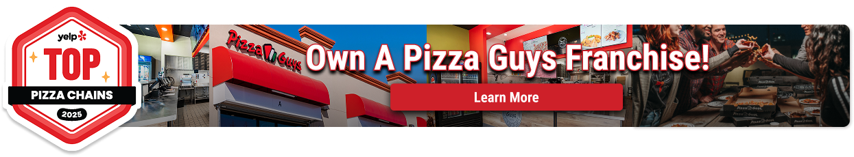 Own A Pizza Guys Franchise Banner