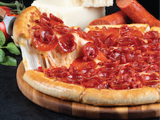 Pepperoni Trio Stuffed Crust