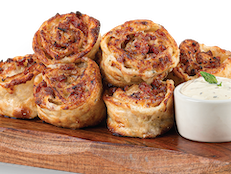 Cheezee Bacon Rolls